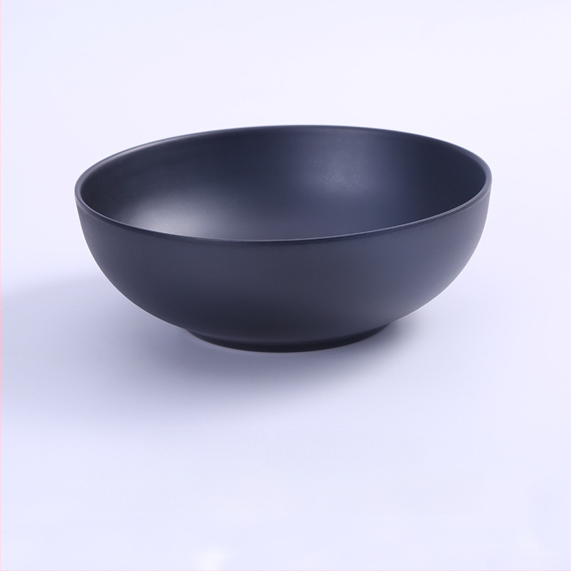 Melamininis dubuo makaronams, japonų stiliaus, apvalus, vienodas raštas, mikrobangų krosnelė nėra tinkama