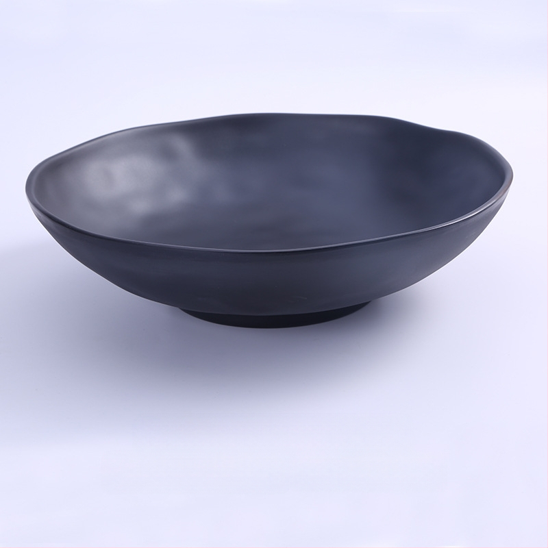 Melamininis dubuo makaronams, japonų stiliaus, apvalus, vienodas raštas, mikrobangų krosnelė nėra tinkama