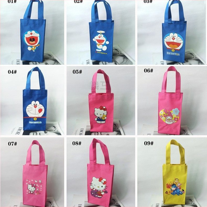 Karikatūrų dizaino puodelio rankovė, audinio medžiaga, logotipo spausdinimas, pritaikymas, kūrybingas stilius, supakuota į OPP maišelį