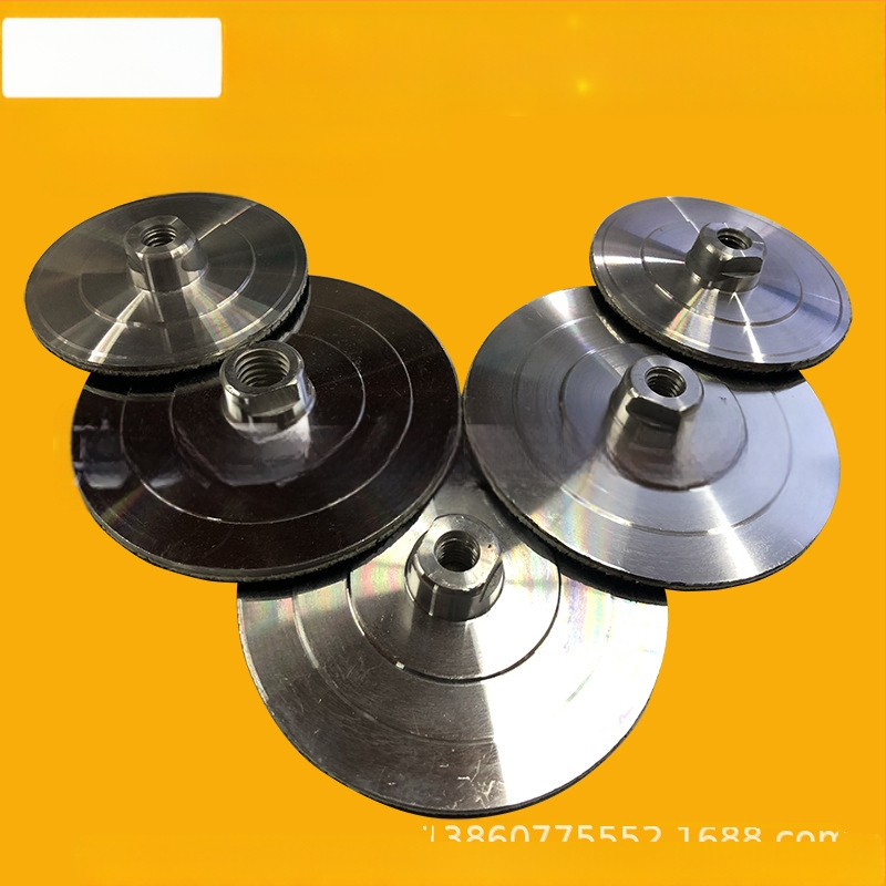 Vandens šlifavimo galva iš aliuminio lydinio savarankiškai klijuojamam šlifavimo diskui