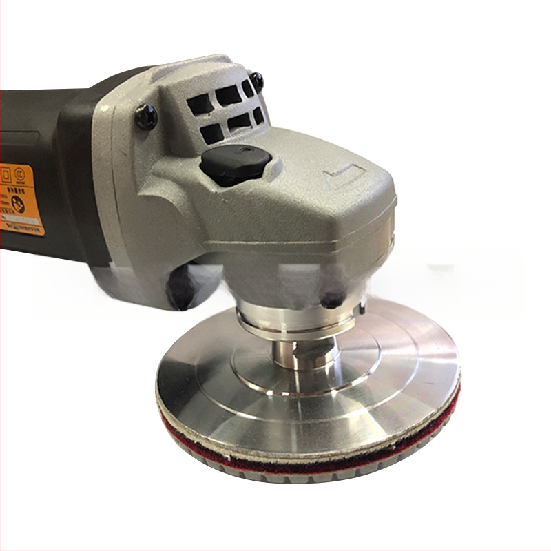 Vandens šlifavimo galva iš aliuminio lydinio savarankiškai klijuojamam šlifavimo diskui