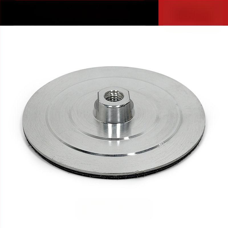 Vandens šlifavimo galva iš aliuminio lydinio savarankiškai klijuojamam šlifavimo diskui