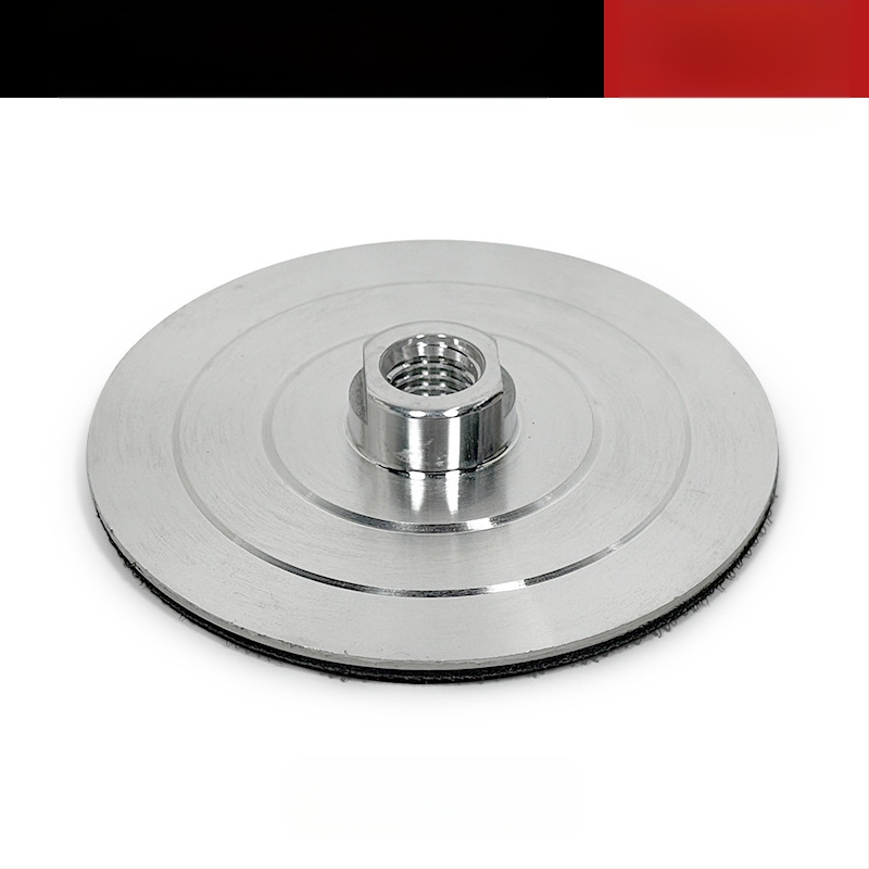 Vandens šlifavimo galva iš aliuminio lydinio savarankiškai klijuojamam šlifavimo diskui