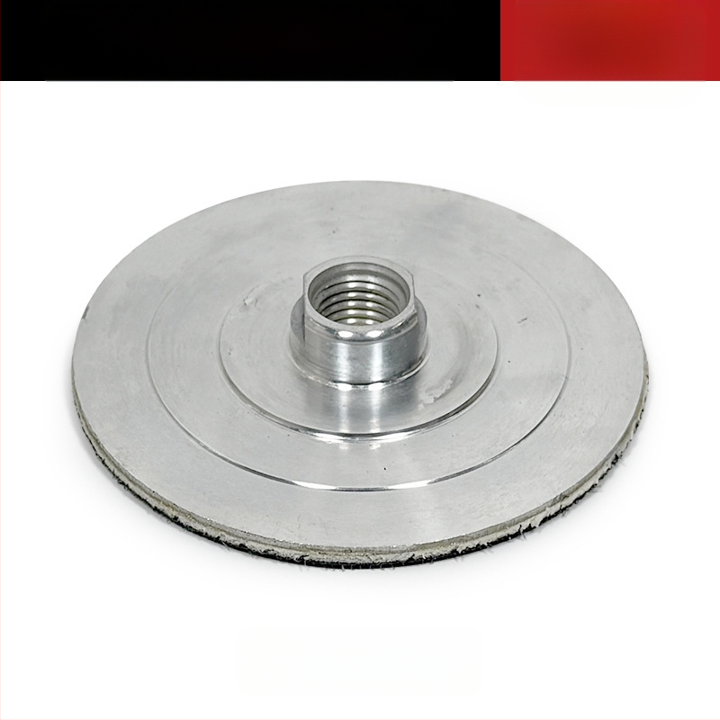 Vandens šlifavimo galva iš aliuminio lydinio savarankiškai klijuojamam šlifavimo diskui