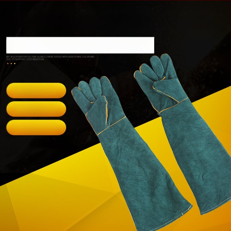 Quansheng karvės odos suvirinimo pirštinės – apsauginės pirštinės suvirinimui