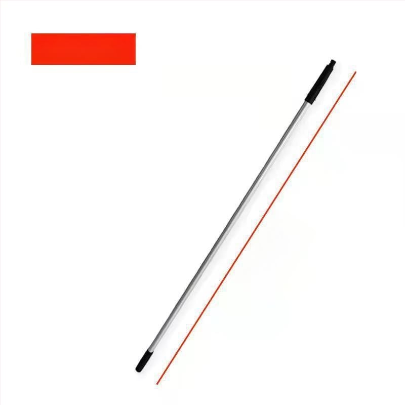 Χειροκίνητο σετ εργαλείων καθαρισμού παραθύρων με τηλεσκοπικό κοντάρι — ξύστρα για γυαλί, βούρτσα και σφουγγάρι (πολυπροπυλένιο)