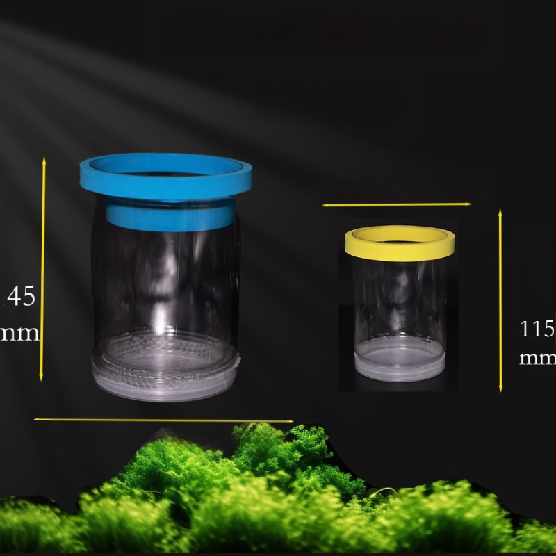 Blue bay Plaukiojanti veisimo izoliacijos dėžutė guppy`ams – plastikinis inkubatorius mažoms žuvelėms