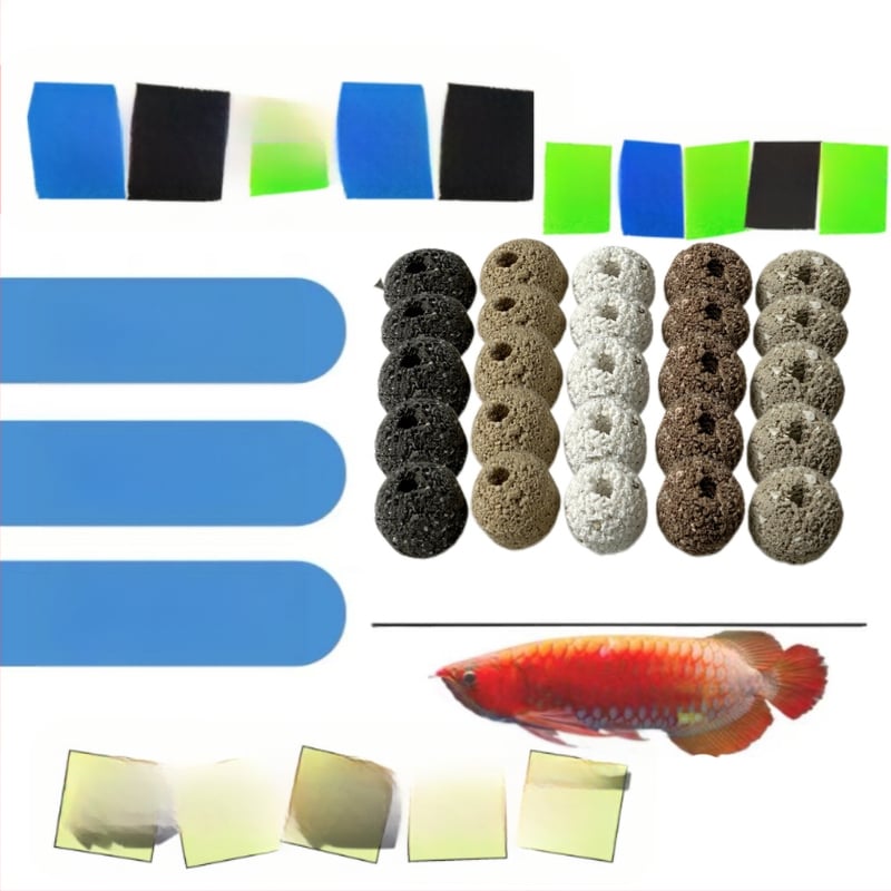 Akvariumo filtravimo medžiaga iš medvilnės — aukštos kokybės filtravimas, padidintas deguonies tiekimas, greitas vandens valymas; patvarus tiek gėlavandeniui, tiek jūrų vandeniui (Kategorija: Filtravimo medvilnė; Svoris: 1; Neimportuota)