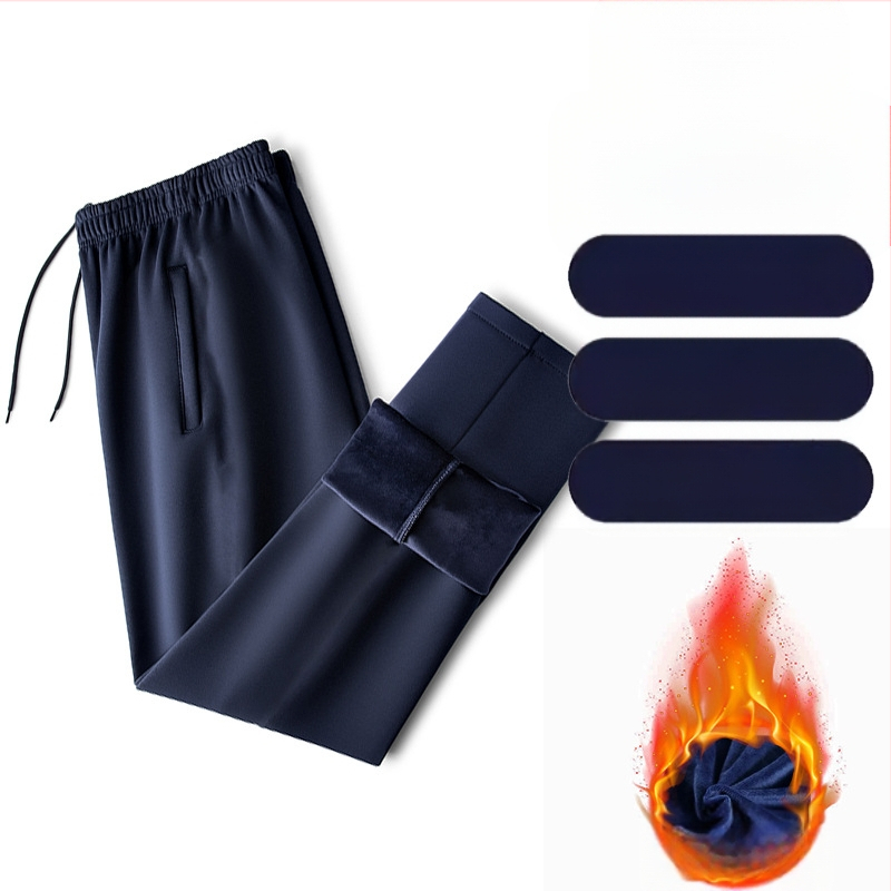 Unisex skolas formas bikses, vaļīgs taisns piegriezums, kokvilnas audums, ziemas siltums, vidusskolas skolēniem