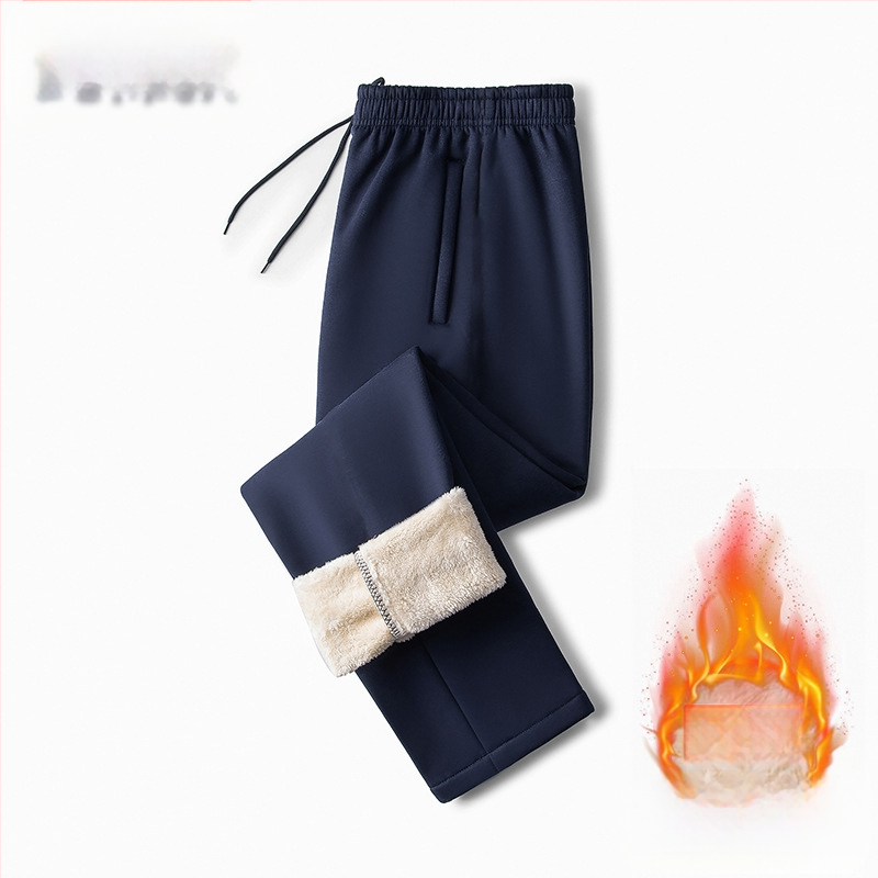 Unisex skolas formas bikses, vaļīgs taisns piegriezums, kokvilnas audums, ziemas siltums, vidusskolas skolēniem