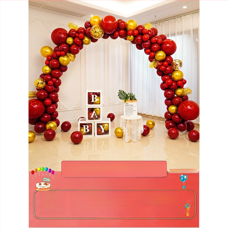 Lateksna balonska arkadna kolona, oblik vanzemaljca, marka Quiet, bez logotipa, tip balona: latex