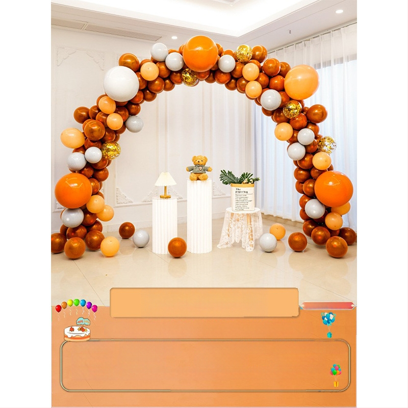 Lateksna balonska arkadna kolona, oblik vanzemaljca, marka Quiet, bez logotipa, tip balona: latex