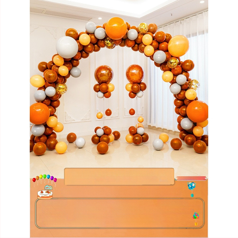 Lateksna balonska arkadna kolona, oblik vanzemaljca, marka Quiet, bez logotipa, tip balona: latex