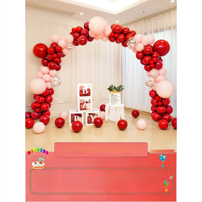 Lateksna balonska arkadna kolona, oblik vanzemaljca, marka Quiet, bez logotipa, tip balona: latex