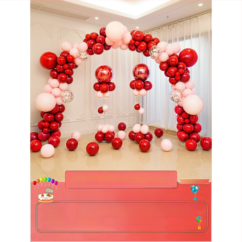 Lateksna balonska arkadna kolona, oblik vanzemaljca, marka Quiet, bez logotipa, tip balona: latex