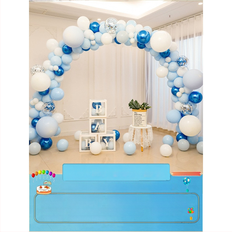 Lateksna balonska arkadna kolona, oblik vanzemaljca, marka Quiet, bez logotipa, tip balona: latex