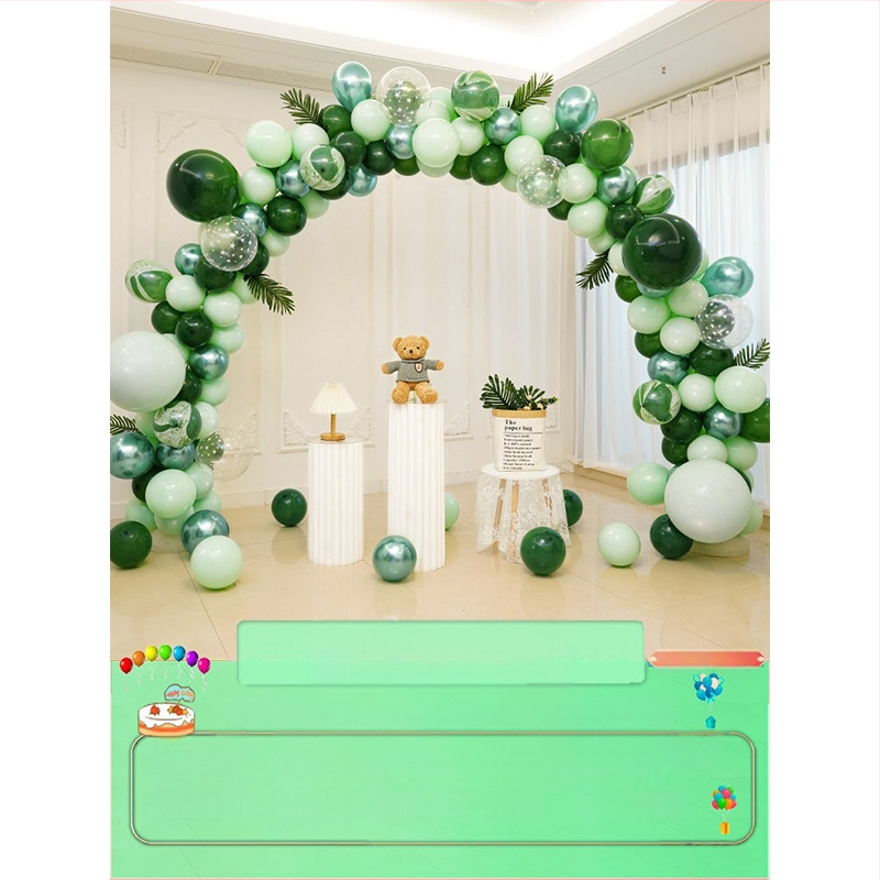 Lateksna balonska arkadna kolona, oblik vanzemaljca, marka Quiet, bez logotipa, tip balona: latex