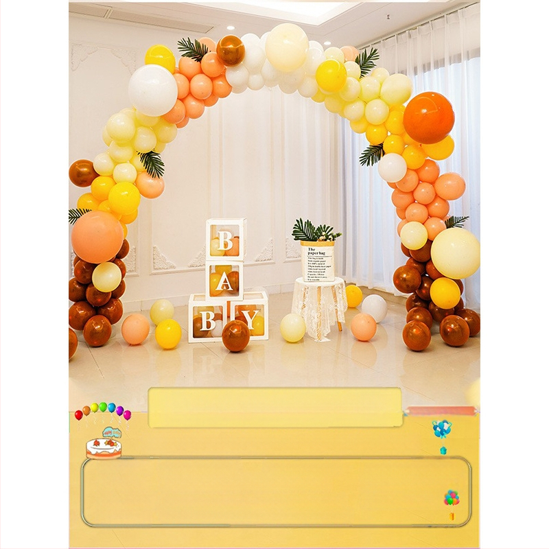 Lateksna balonska arkadna kolona, oblik vanzemaljca, marka Quiet, bez logotipa, tip balona: latex