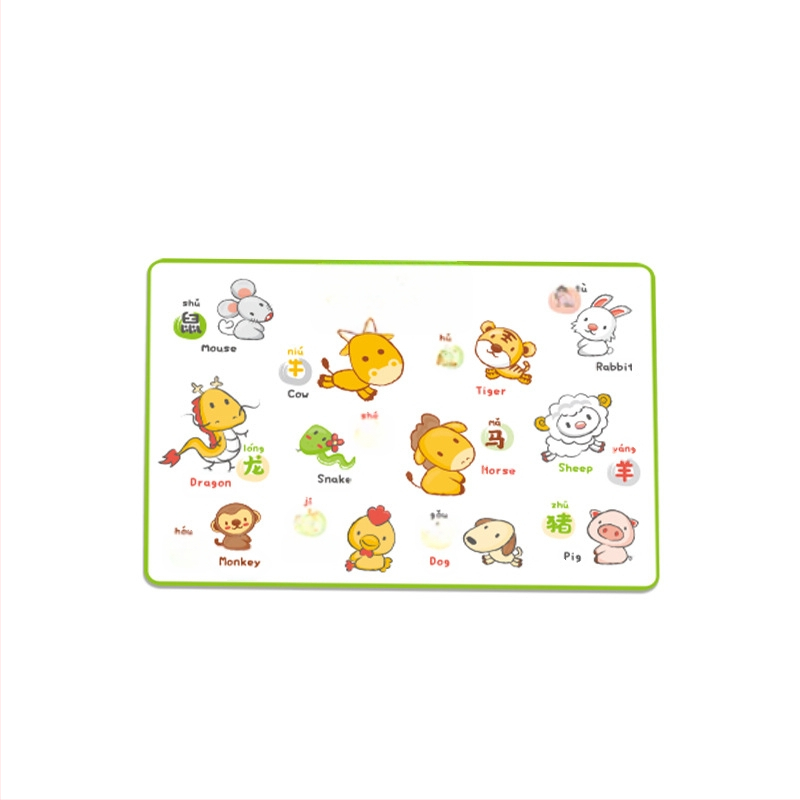 Vienkartinis stalo kilimėlis kūdikiams – popierius; atsparus vandeniui, dėmėms ir aliejui; logotipo pritaikymas; prekinis ženklas Doctor Jiao; Placemat serija; išleistas 2023.