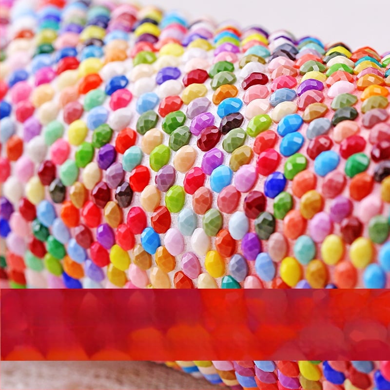 DIY 5D deimantų tapybos rinkinys: apvalūs deimantai, dviračio peizažas, kryžminis siuvinėjimas