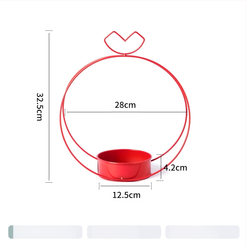 Metalni koš za cvijeće, umjetnost željeza, skandinavski minimalistički stil, za stolni, podni ili viseći prikaz