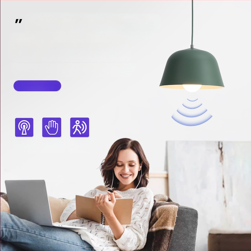 LED αισθητήρας λαμπτήρας, βάση E27, 85-265V, 180° δέσμη, IP30, PF 0.6