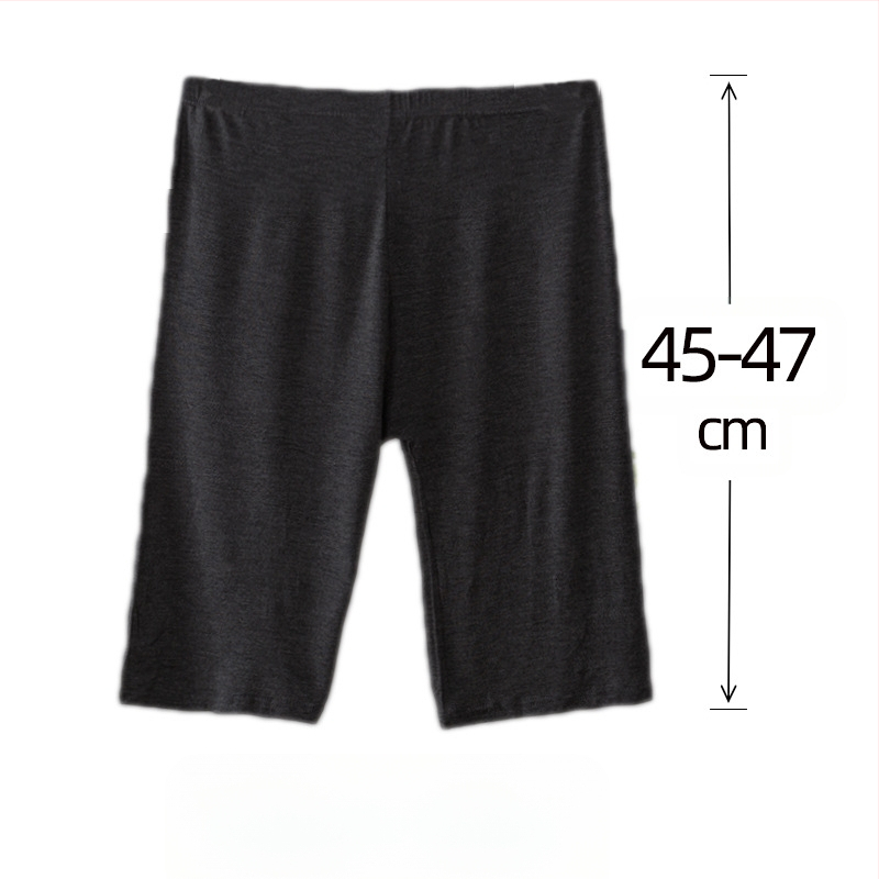 Moteriški viskozės nėriniai saugūs šortai su vidutiniu juosmeniu, medvilnės pamušalas, greitas džiovinimas