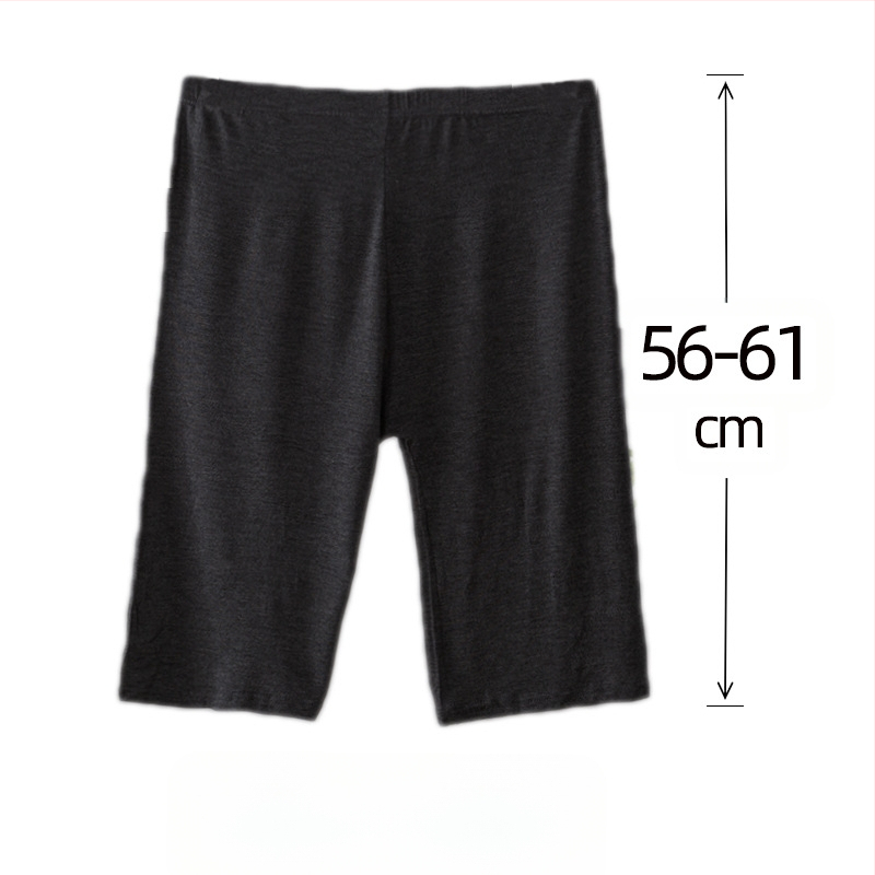 Moteriški viskozės nėriniai saugūs šortai su vidutiniu juosmeniu, medvilnės pamušalas, greitas džiovinimas