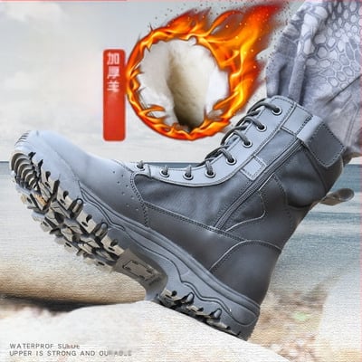 Jun Zhidu Aukštos dykumos sportbačiai, Poliesteris, Unisex, taktiški turistiniai batai