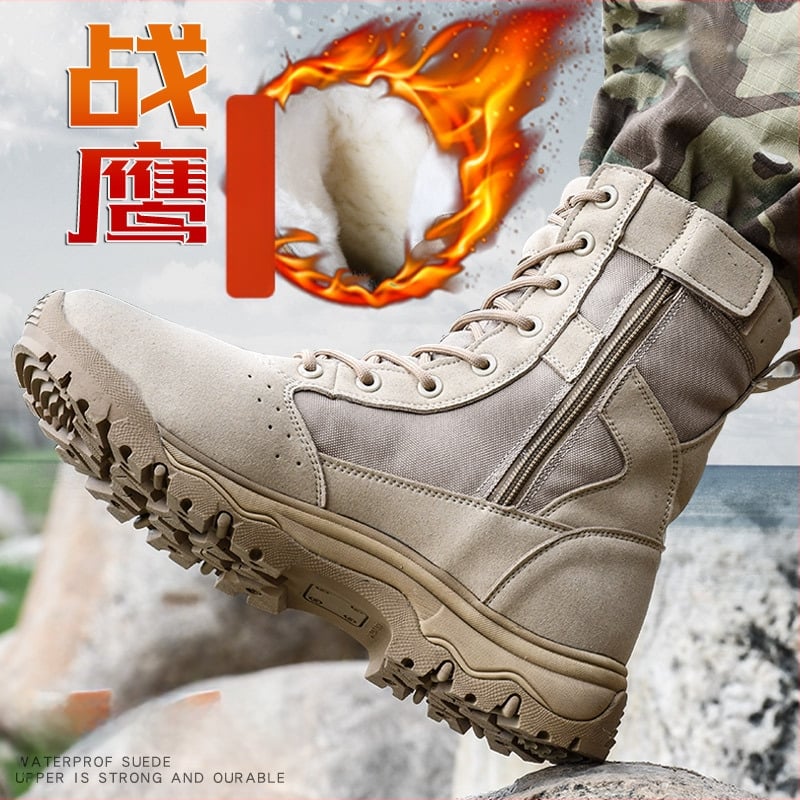 Jun Zhidu Aukštos dykumos sportbačiai, Poliesteris, Unisex, taktiški turistiniai batai