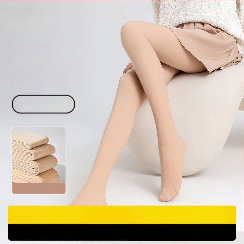 Nailono–spandekso audinys su stora fleece viduje, aukštas elastumas, siauras siluetas, vientisas raštas, rudens–žiemos 2024