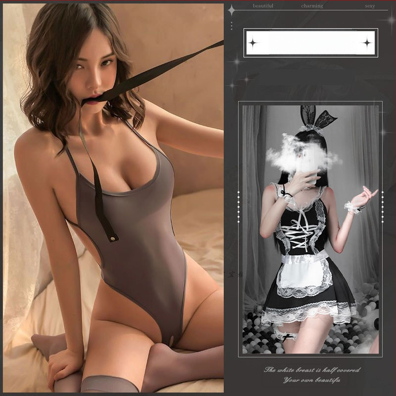 Moteriškas bodis su atvira intymia zona, poliesteris, 90–95% poliesterio, vaidmenų žaidimai: jūrininkas/ kiškiukas