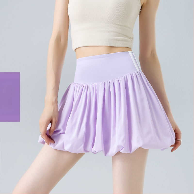 Φούστα με ψηλή μέση σε στυλ ανθοφόρων μπουτόν για γκολφ και τένις – ελαστικό ύφασμα, καλοκαιρινή χρήση, 2025