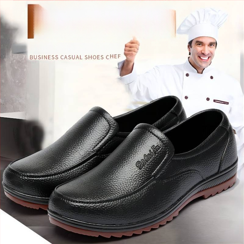 Lietaus botai su PVC viršutė, padas iš jautienos sausgyslės, žemas aukštis, atsparus vandeniui, priešsliduojanti pada