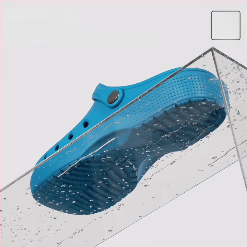 Vyriski EVA sandalai, kvėpuojantys, neslidūs, arkines piršto formos, platus kulnas 3,5 cm ir daugiau, vasaros laisvalaikiui