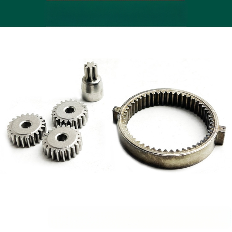 Σετ κεφαλής ηλεκτρικού κλειδιού Dayi 2106 χωρίς ψήκτρες — πλαστικό ενδιάμεσο κάλυμμα, δαχτυλίδι γραναζιών και σετ γραναζιών