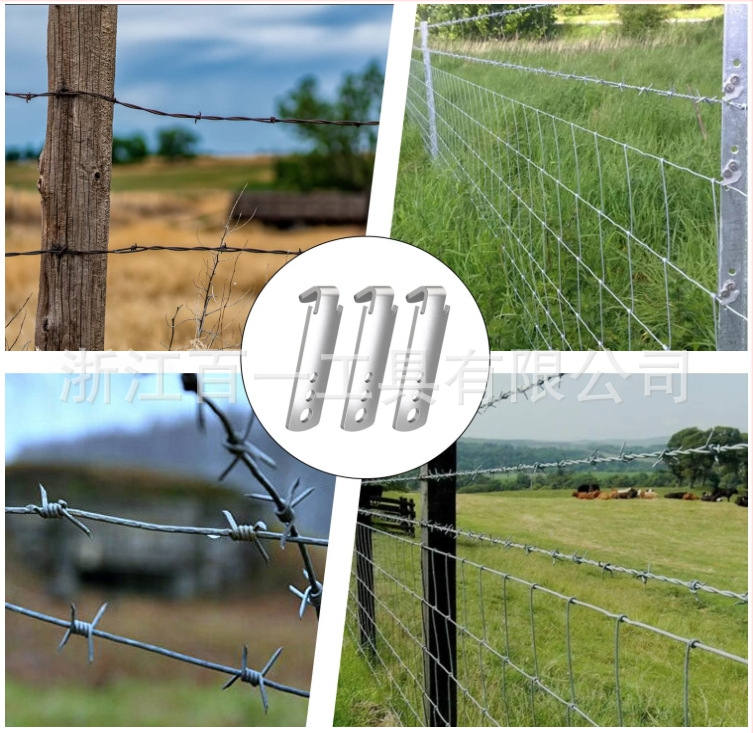 BY-90 čelični uvijač za žicu za ogradu s T-stupnjem – alat za napinjanje žice za svakodnevnu upotrebu u vrtu i šumi, 50 g