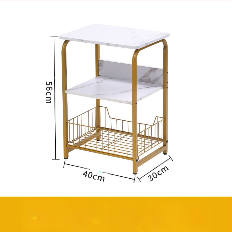 Li Yao 55 πλευρικό τραπεζάκι με μεταλλικό σκελετό, MDF Melamine επικάλυψη, φινίρισμα με βαφή ψησίματος, τετράγωνο σχήμα, με χώρο αποθήκευσης