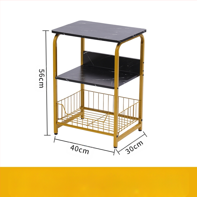 Li Yao 55 πλευρικό τραπεζάκι με μεταλλικό σκελετό, MDF Melamine επικάλυψη, φινίρισμα με βαφή ψησίματος, τετράγωνο σχήμα, με χώρο αποθήκευσης