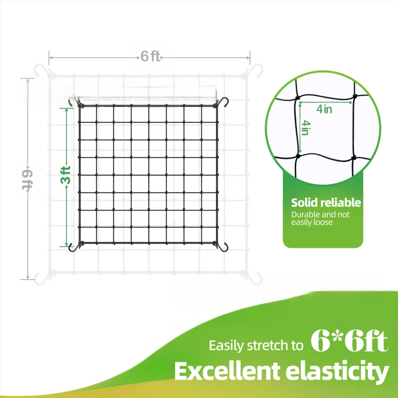 Jiahe Kodumajase aianduse ronivate taimede toestused — lateksvõrgu raam, veniv võrk, kasvutelk, päritolu Tai