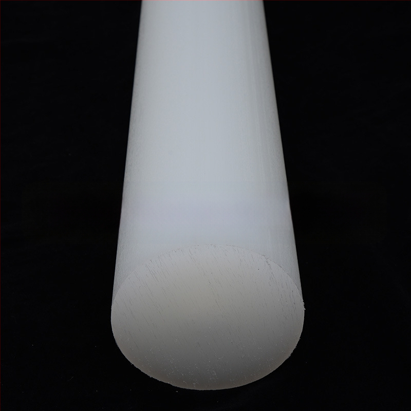 Ράβδος PP από πλαστικό με κυκλικό τμήμα, κατάλληλη για κατεργασία σε ρουλεμάν, γρανάζια και εξαρτήματα σωληνώσεων