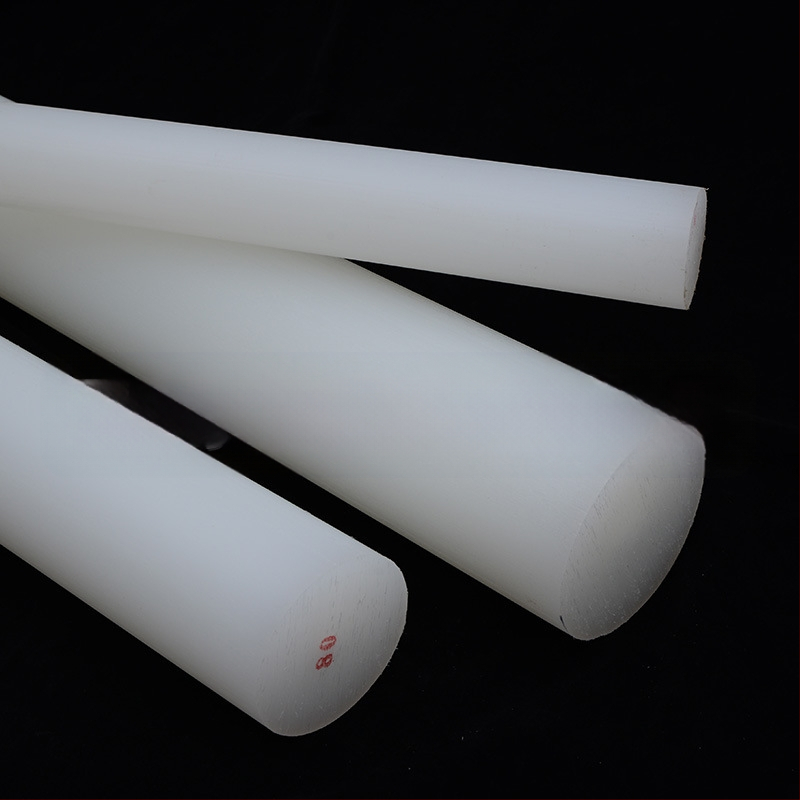 Ράβδος PP από πλαστικό με κυκλικό τμήμα, κατάλληλη για κατεργασία σε ρουλεμάν, γρανάζια και εξαρτήματα σωληνώσεων