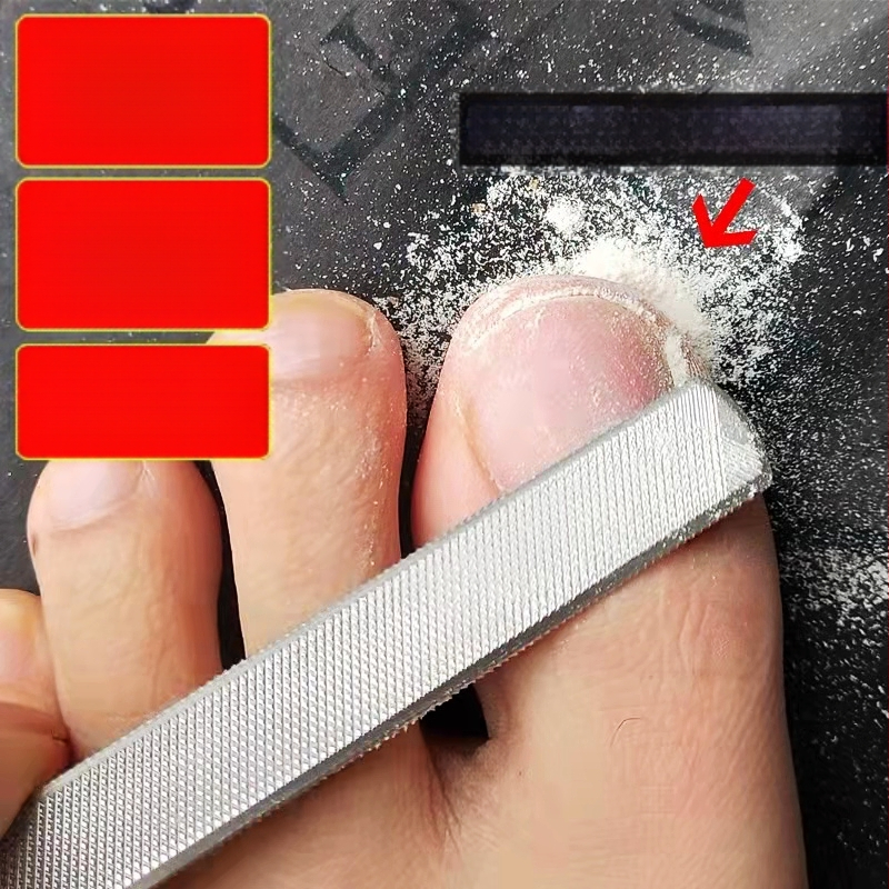 Τετράπλευρη λίμα νυχιών – Αναβαθμισμένη έκδοση, Διπλού Προτύπου