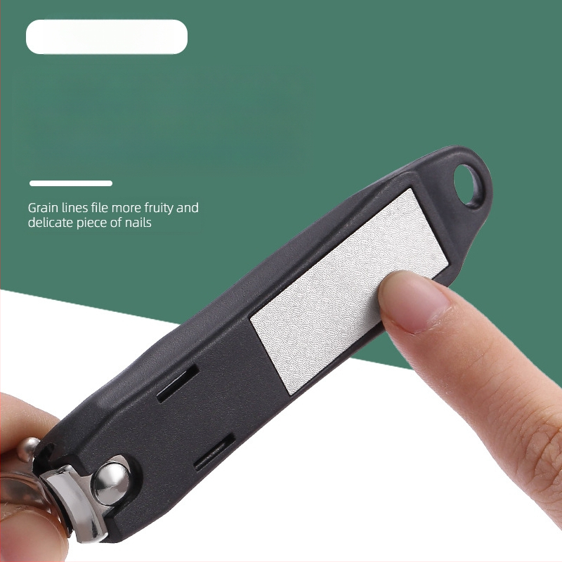 Clește de unghii în formă de cicadă, deschidere mare plată, anti-stropire, oțel inoxidabil, pentru uz casnic