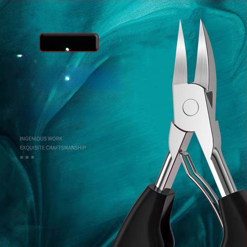 Klešta za nokte s plastičnim držalom i nehrđajućim čeljustima, kućna upotreba, podrijetlo Guangdong, domaća marka, nije uvezeno