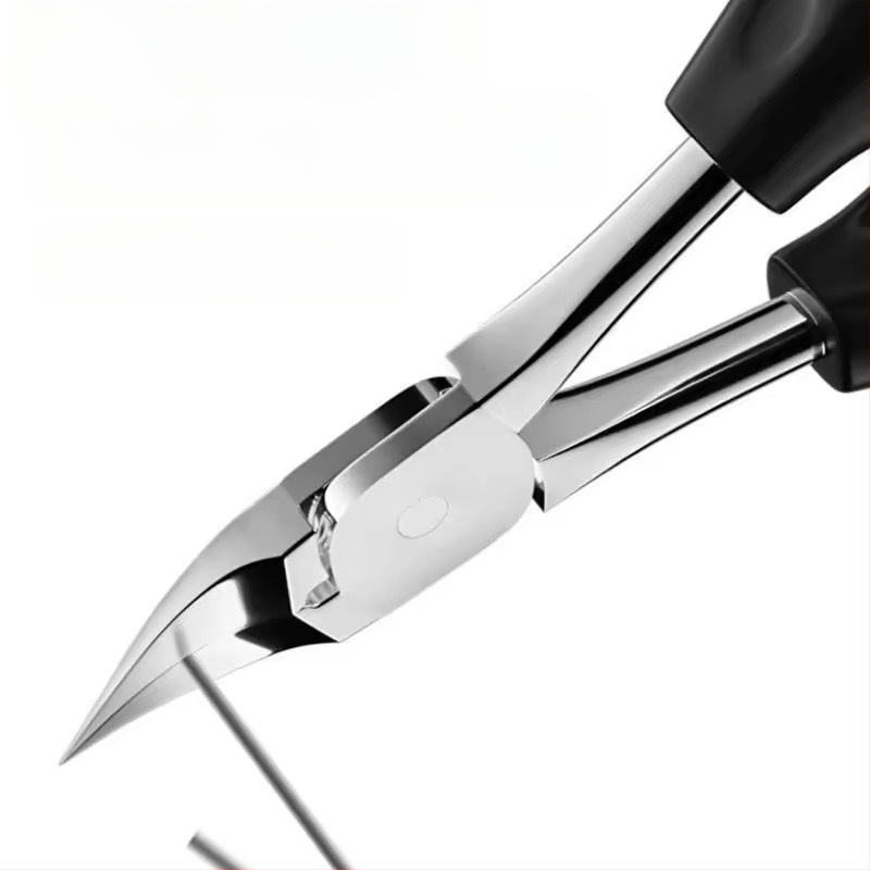 Klešta za nokte s plastičnim držalom i nehrđajućim čeljustima, kućna upotreba, podrijetlo Guangdong, domaća marka, nije uvezeno