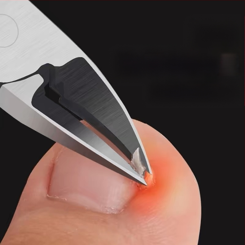 Klešta za nokte s plastičnim držalom i nehrđajućim čeljustima, kućna upotreba, podrijetlo Guangdong, domaća marka, nije uvezeno