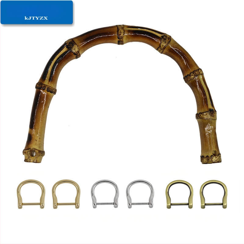 Koujin bambusinė rankena, geležies konstrukcija, bagažo priedai, bambuko sujungimo dizainas