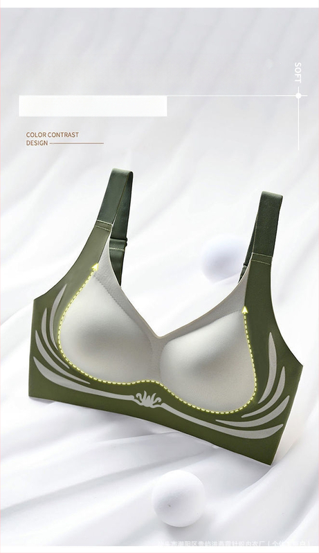 Ledo šilko bešuvinė push-up liemenėlė su 3/4 puodeliais, fiksuotos dvigubos petnešos, nugaros trijų eilių užtrauktukas, nailonas