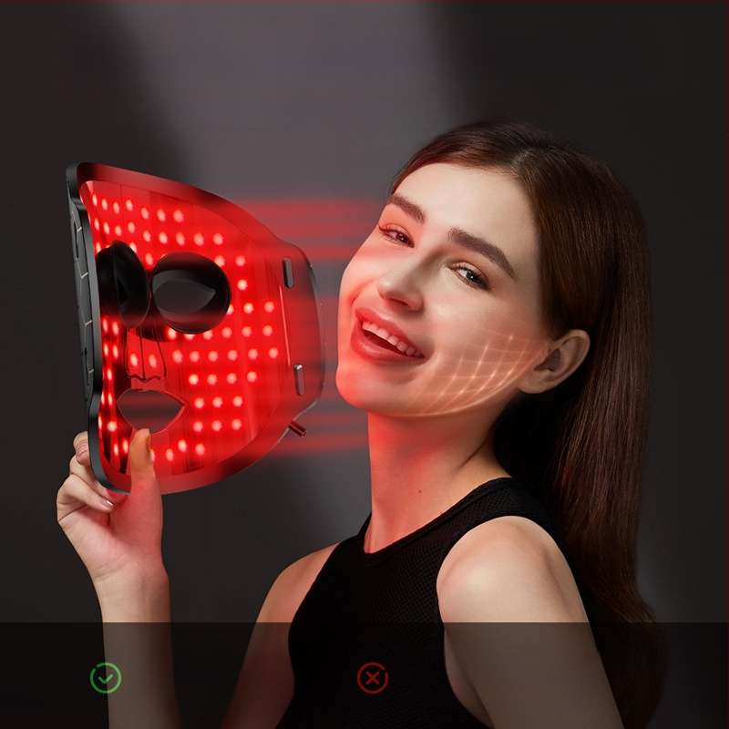 Odos jauninamasis veido kaukė su fotonų šviesa, 3 režimai, išleista 2023 m.